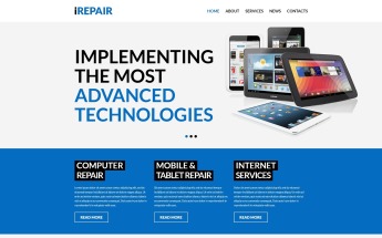 Computer Repair Services WordPress Theme