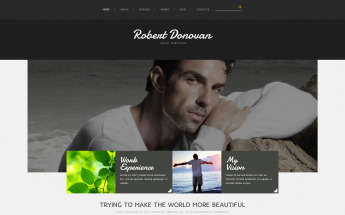 Reszponzív Artist Portfolio Joomla sablon 52414
