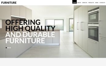 Tema De WordPress "Furniture for Any Taste" #52423