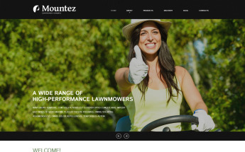 Joomla Vorlage namens "Lawn Styling" #52589