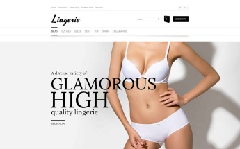 Lingerie Store OpenCart Template