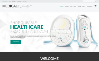 Tema WooCommerce "Medical Instruments" #52627