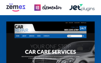 "Cars" thème WordPress adaptatif #52721
