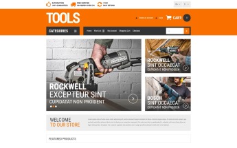 Householders Tools OpenCart Template