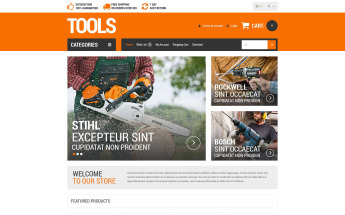 Householders Tools OpenCart Template