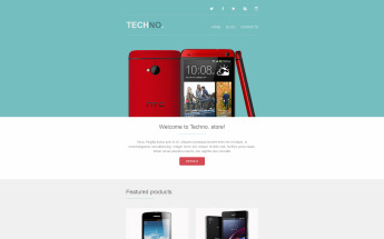 Mobile Store Newsletter Template
