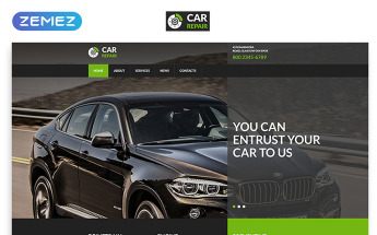 Website Vorlage namens "Car Repair - Auto Service Responsive Creative HTML" #52961