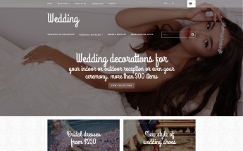 Wedding Store OpenCart Template