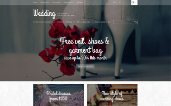Wedding Store OpenCart Template