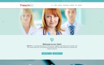 Medical Moto CMS HTML Template