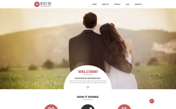Responsywny motyw WordPress Wedding Planning Consultancy #53015