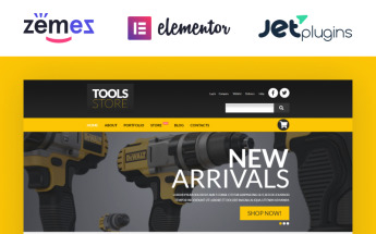 Template WooCommerce Responsive #53020 "Tools Online Store"