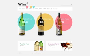 Wine Store WooCommerce Theme
