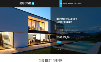 WordPress Theme namens "Realtor Services" #53001