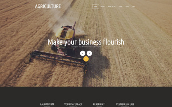 Responsywny szablon Joomla Agricultural Organization #53147