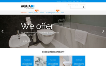 Tema Magento "Plumbing Solutions" #53128