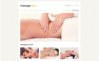 Massage Salon Responsive WordPress Theme