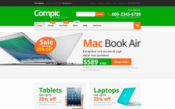 Responsywny motyw WooCommerce Sprzęt komputerowy #53328