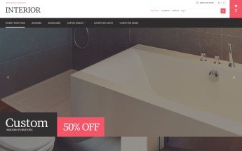 Tema Magento "Home Furniture Store" #53395