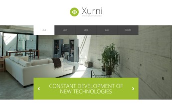 Tema WordPress Responsive #53391 "Negozio di Arredamento"