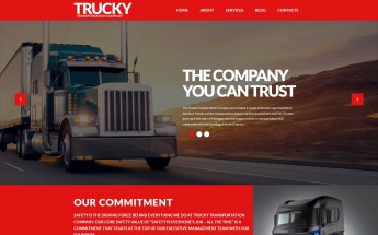 Trucky - Transportation & Logistics Responsive WordPress Theme