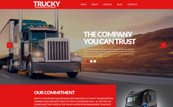 Trucky - Transportation & Logistics Responsive WordPress Theme