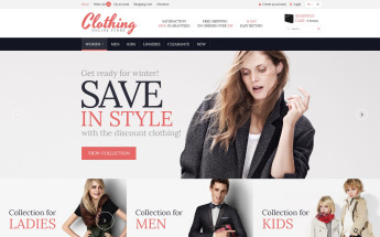 "Clothing for Everyone" thème OpenCart adaptatif #53451