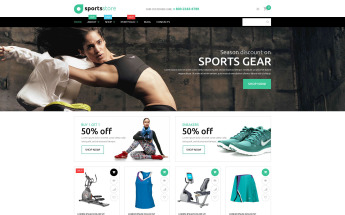 Fitness Store WooCommerce Theme