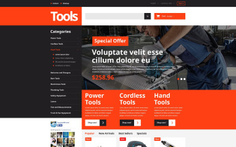 "Outils et accessoires" thème PrestaShop adaptatif #53477