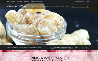 Responsywny szablon OpenCart Candy Shop #53553