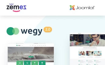 "Wegy" thème Joomla adaptatif #53576