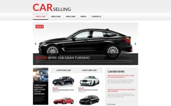 Car Rental Moto CMS HTML Template
