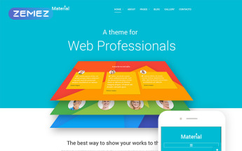 Responsivt Material Joomla-mall #53797