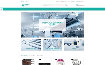 Responsivt Medical Equipment PrestaShop-tema #53790