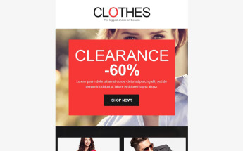 Apparel Responsive Newsletter Template