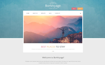 BonVoyage Drupal Template