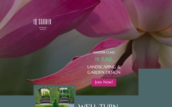 Exterior Design Responsive Landing Page Template