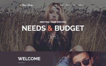 WordPress Theme namens "Tomi Solas" #53878