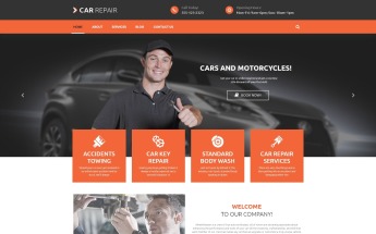 "Autos et vélos" thème WordPress adaptatif #53985