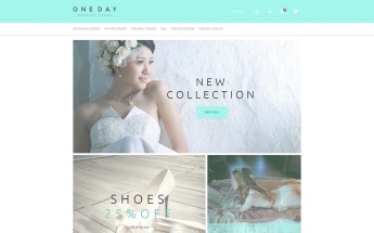Bridal Shopping OpenCart Template