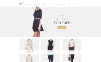 "EVA Clothing" thème PrestaShop adaptatif #53912