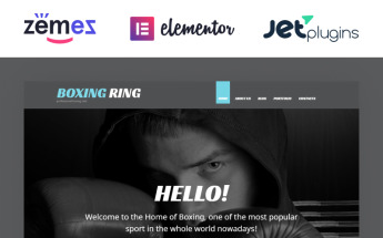 Boxing Responsive WordPress Theme