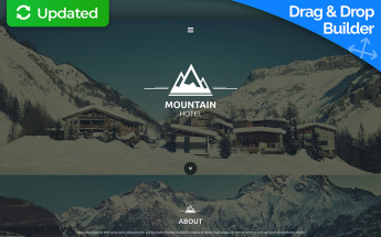 Plantilla Moto CMS 3 Responsive para Sitio de Hoteles #54623