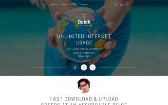 Responsywny szablon Joomla Internet #54683