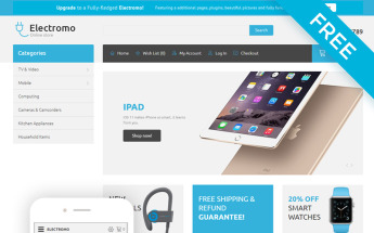 Electromo - Electronics Store eCommerce Clean OpenCart Template