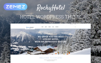 RockyHotel - Hotel Multipurpose Modern Elementor №54792