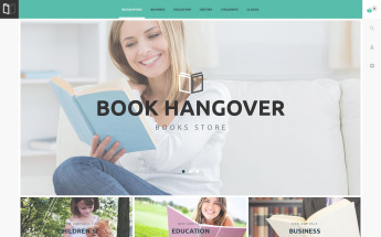 Free PrestaShop Theme for Book Website PrestaShop Theme