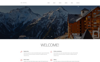 Hotels and Motels Joomla Template