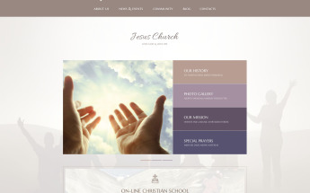 Jesus Church WordPress Theme
