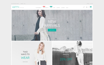 "Ketty Clothing" thème PrestaShop adaptatif #54945